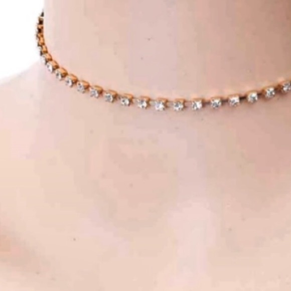 🌟 Full Crystal Statement Chocker 🌟 - Picture 3 of 4